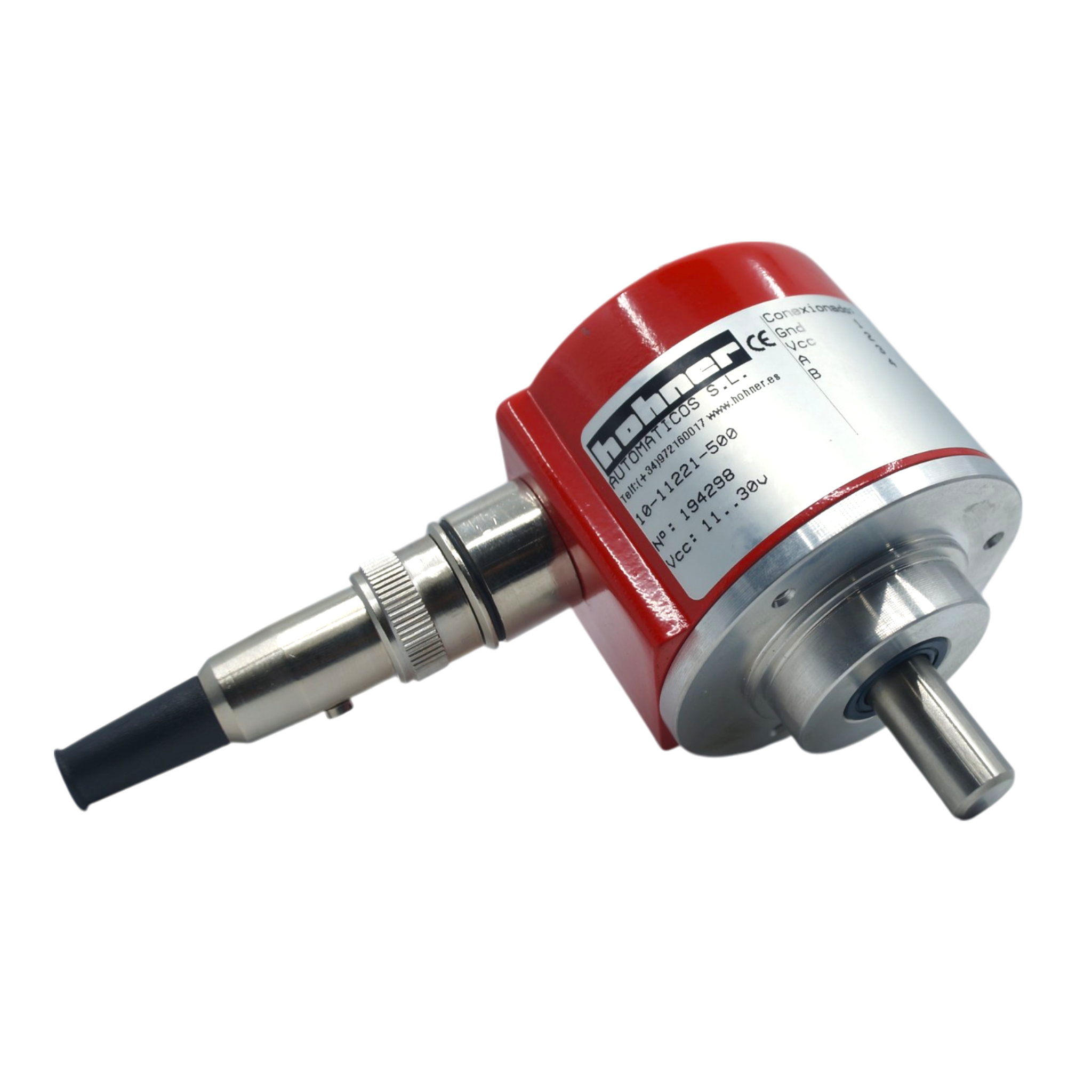 1011221500 - Hohner - Encoder Incremental con diametro exterior de 50mm de 500ppr