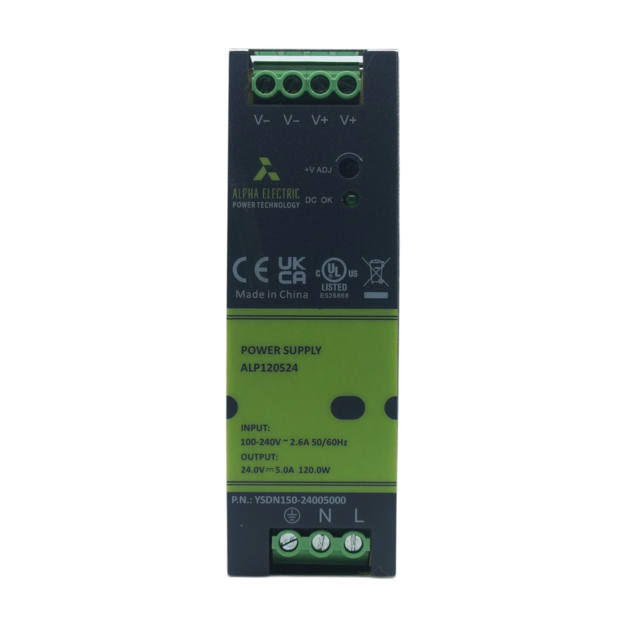 ALP-120S-24 - Alpha Electric - Fuente de poder