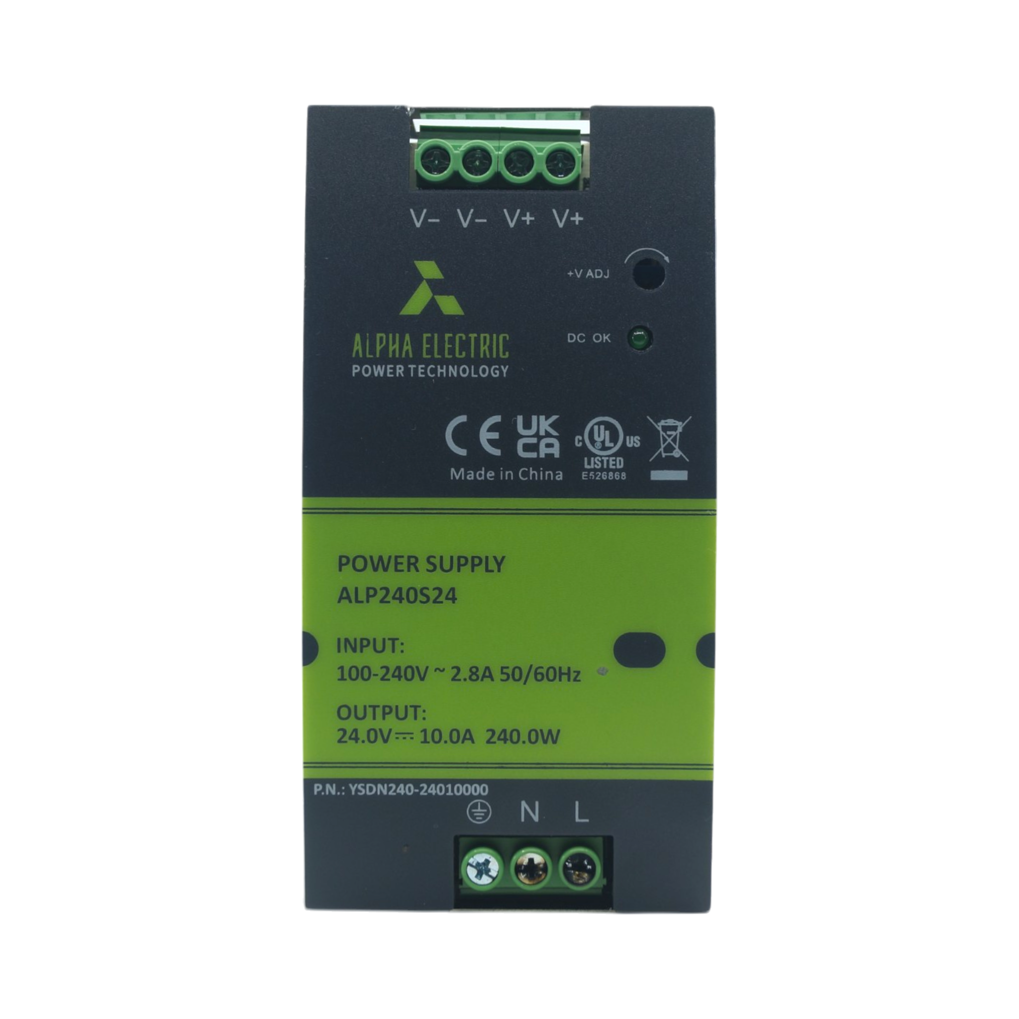 ALP-240S-24 - Alpha Electric - Fuente de poder