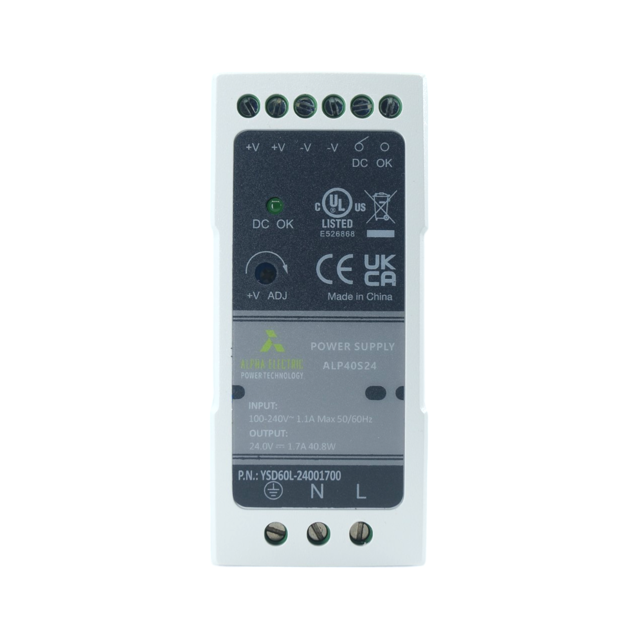 ALP-40S-24 - Alpha Electric - Fuente de poder