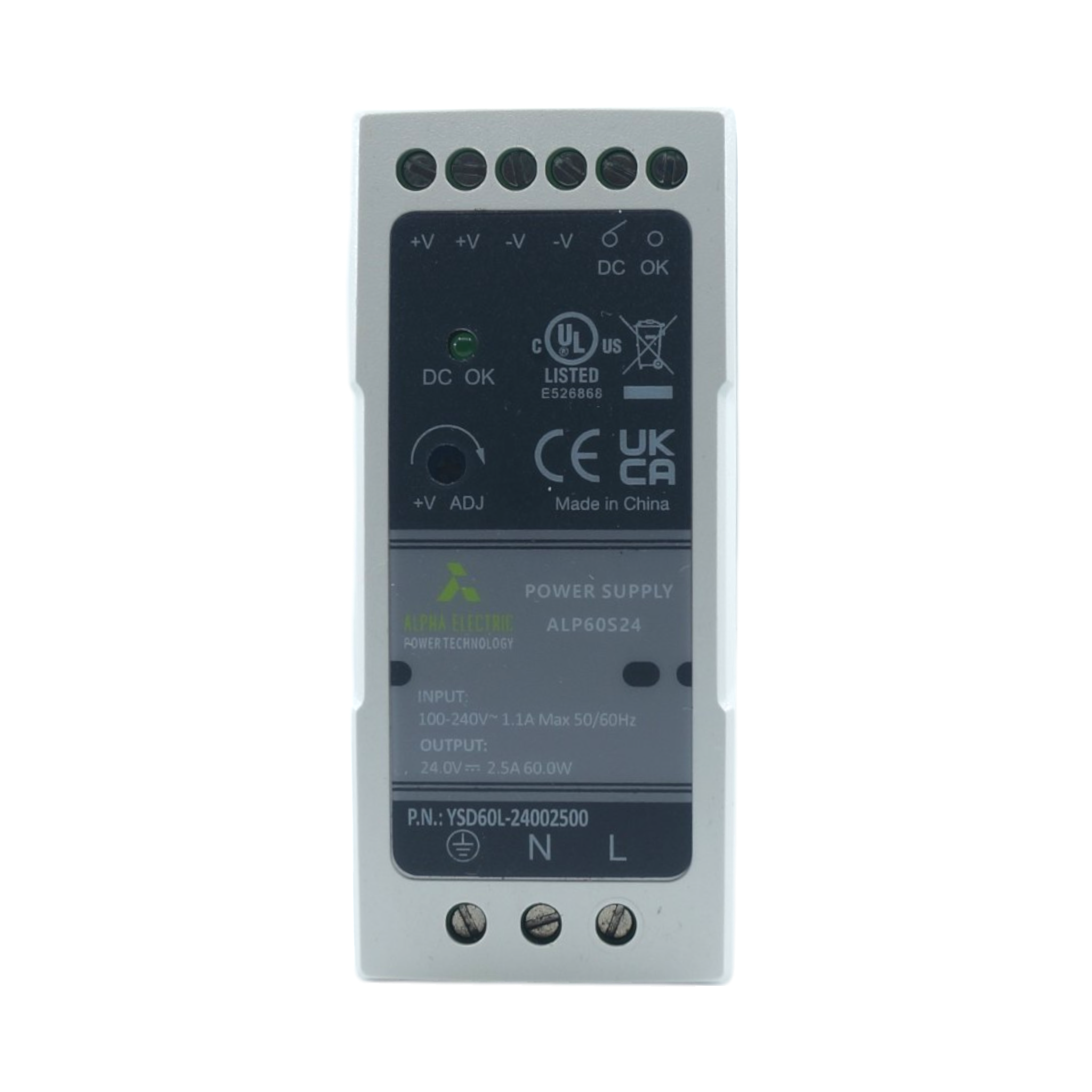 ALP-60S-24 - Alpha Electric - Fuente de poder