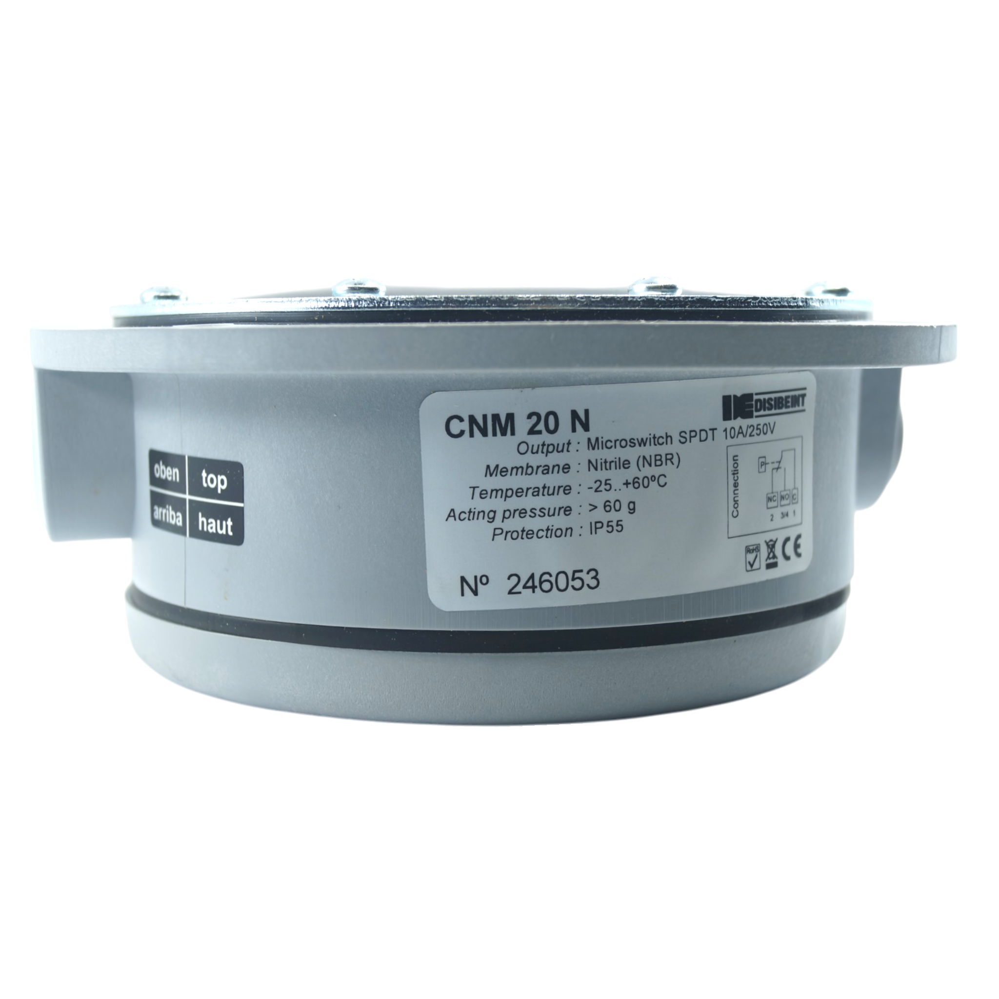 CNM20 N - Disibeint - Interruptor de nivel para solidos
