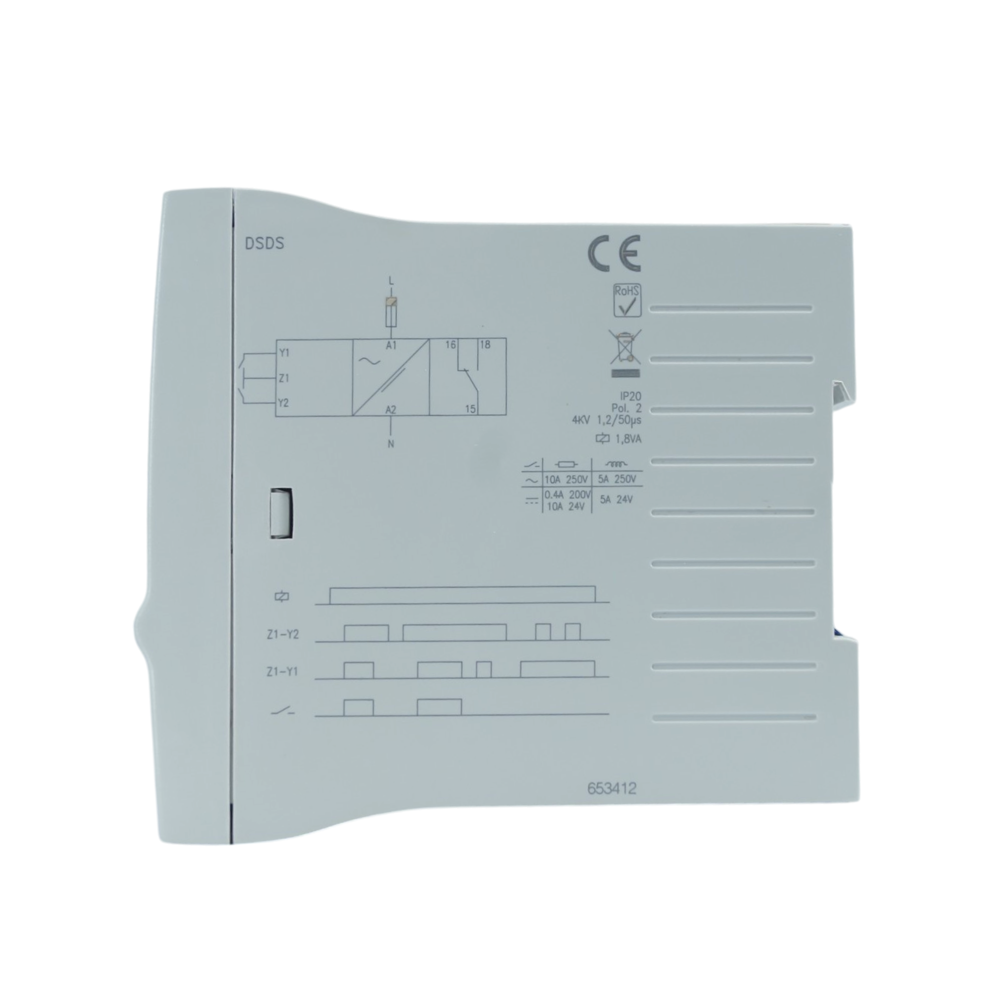 DSDS 110 - Disibeint - Relevador de seguridad a dos manos