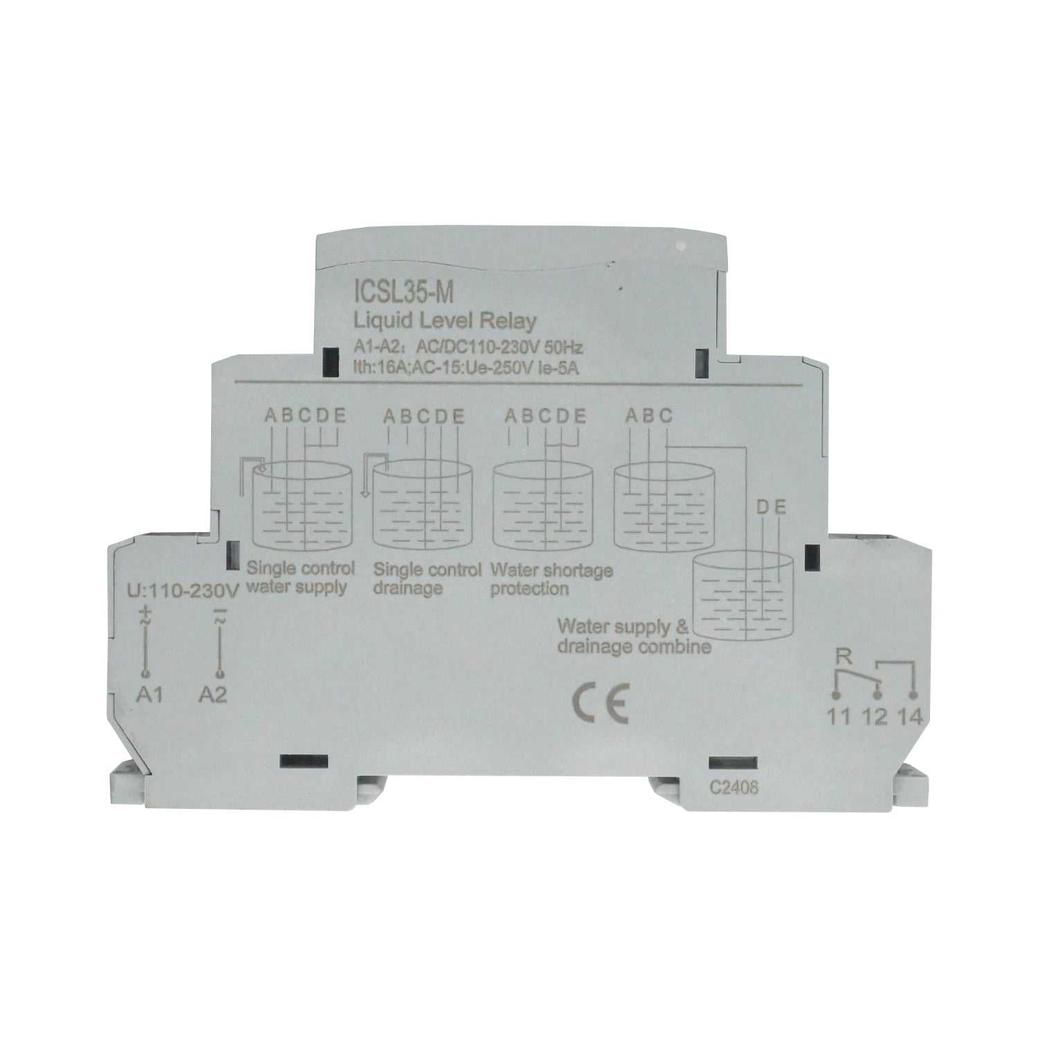 ICSL35-M - Prodootech- Rele de nivel de liquido multifuncion