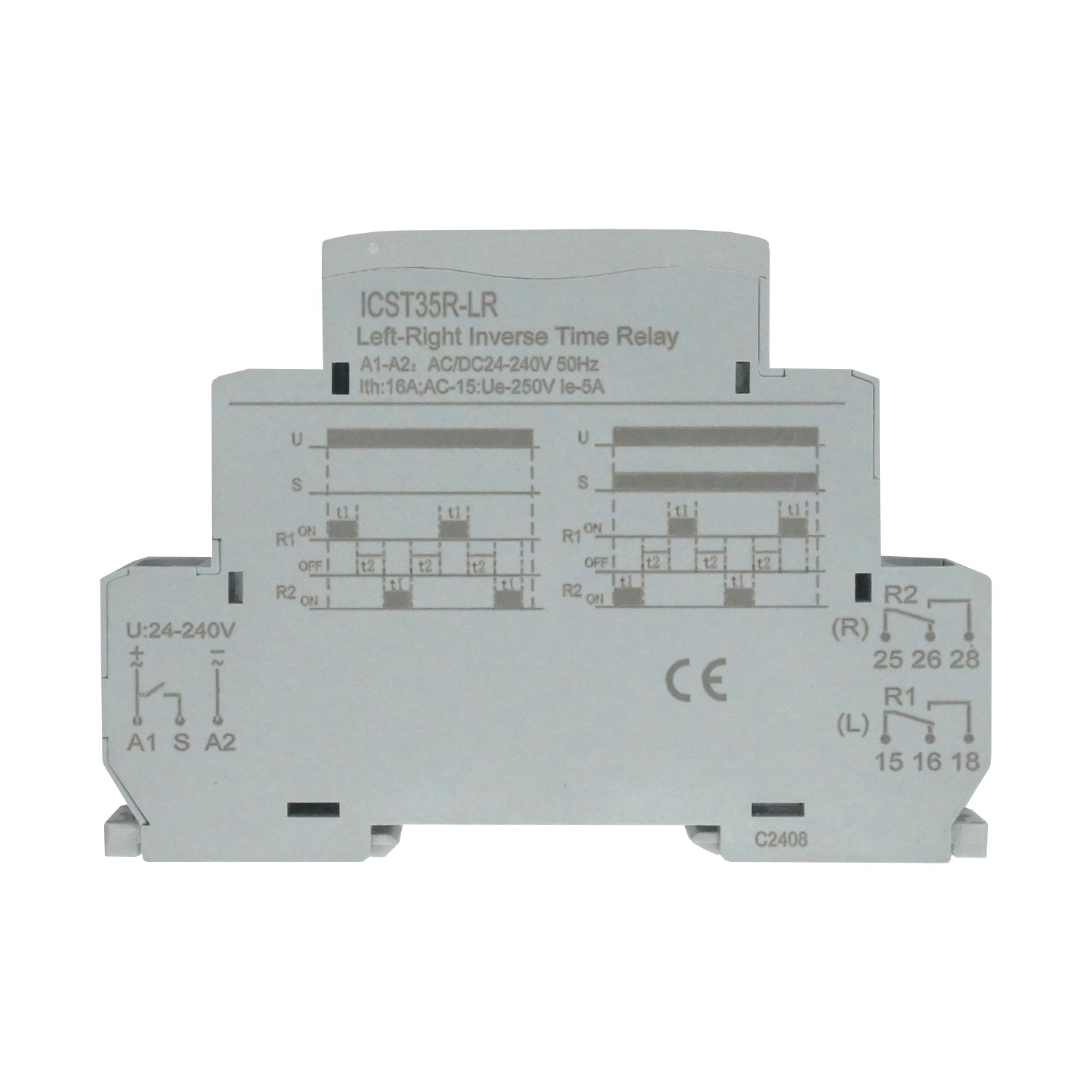 ICST35R-LR - Prodootech- Rele de tiempo inverso izquierdo-derecho multirango