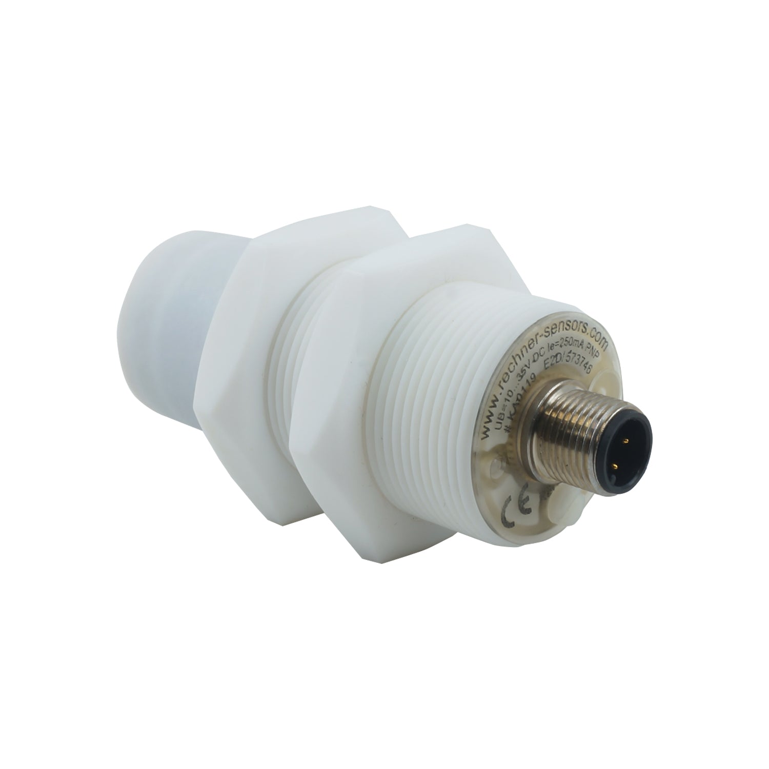KAS-80-35-A-M32-PTFE-100C-Y5-1-HP - Rechner - Sensor capacitivo de 32mm salida PNP NO + NC vcd