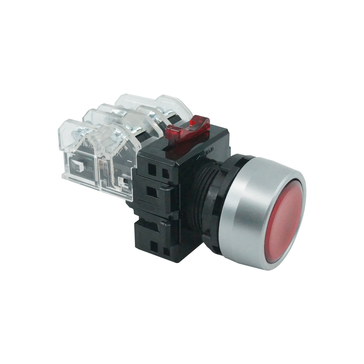 MRF-RM1R - Hanyoung - Botón pulsador rojo