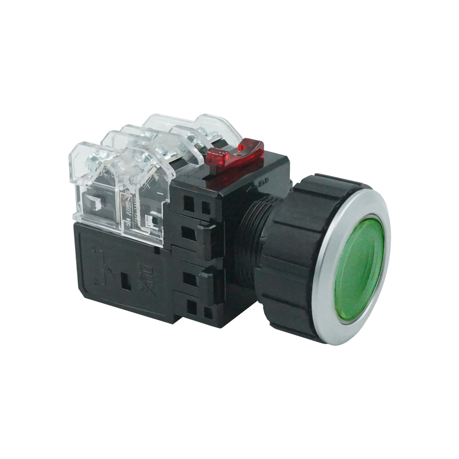 MRX-AM1D0G - Hanyoung - Botón pulsador Iluminado verde