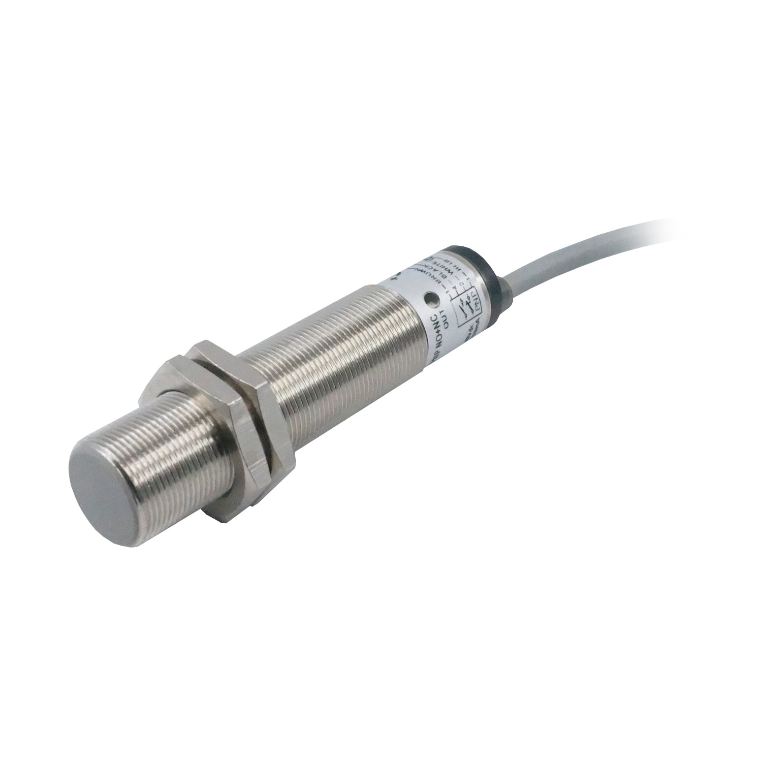 SC18SM-C5 PNP NO+NC - Aeco - Sensor capacitivo de 18mm salida PNP NO+NC en vcd