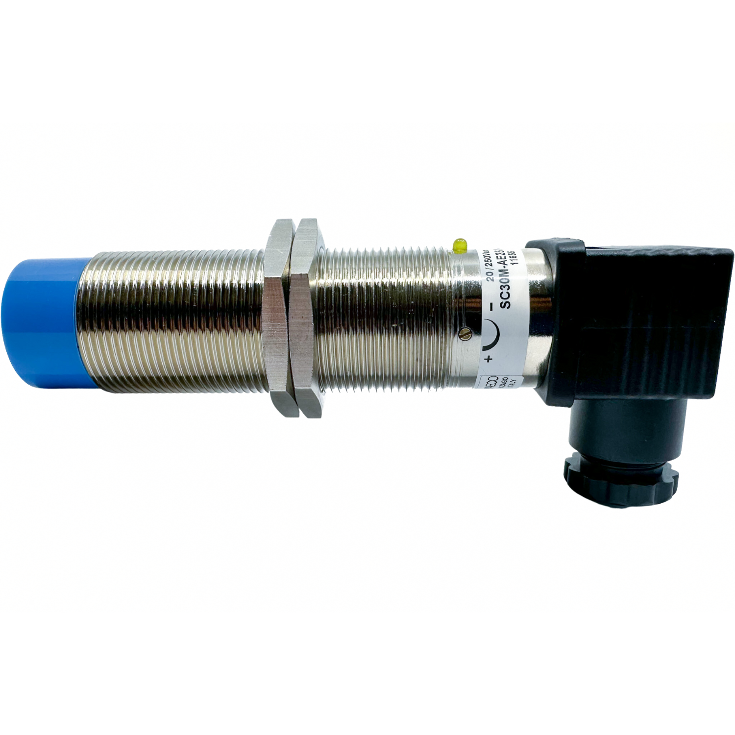 SC30M-AE25 NO/NC K - Aeco - Sensor capacitivo de 30mm salida PNP NO+NC en vcd conector K