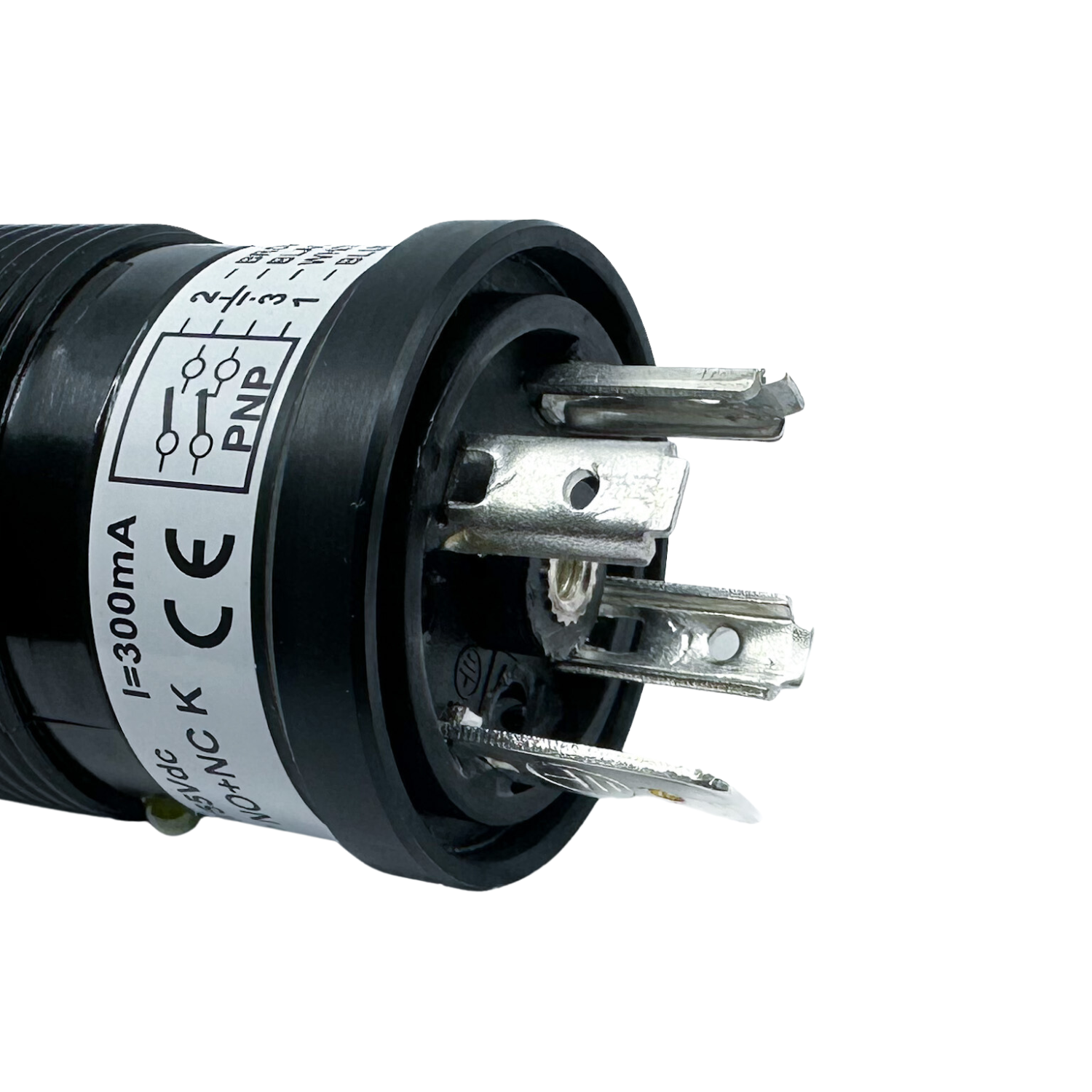 SC30P-CE25 PNP NO+NC K - Aeco - Sensor capacitivo de 30mm salida PNP NO+NC en vcd conector K