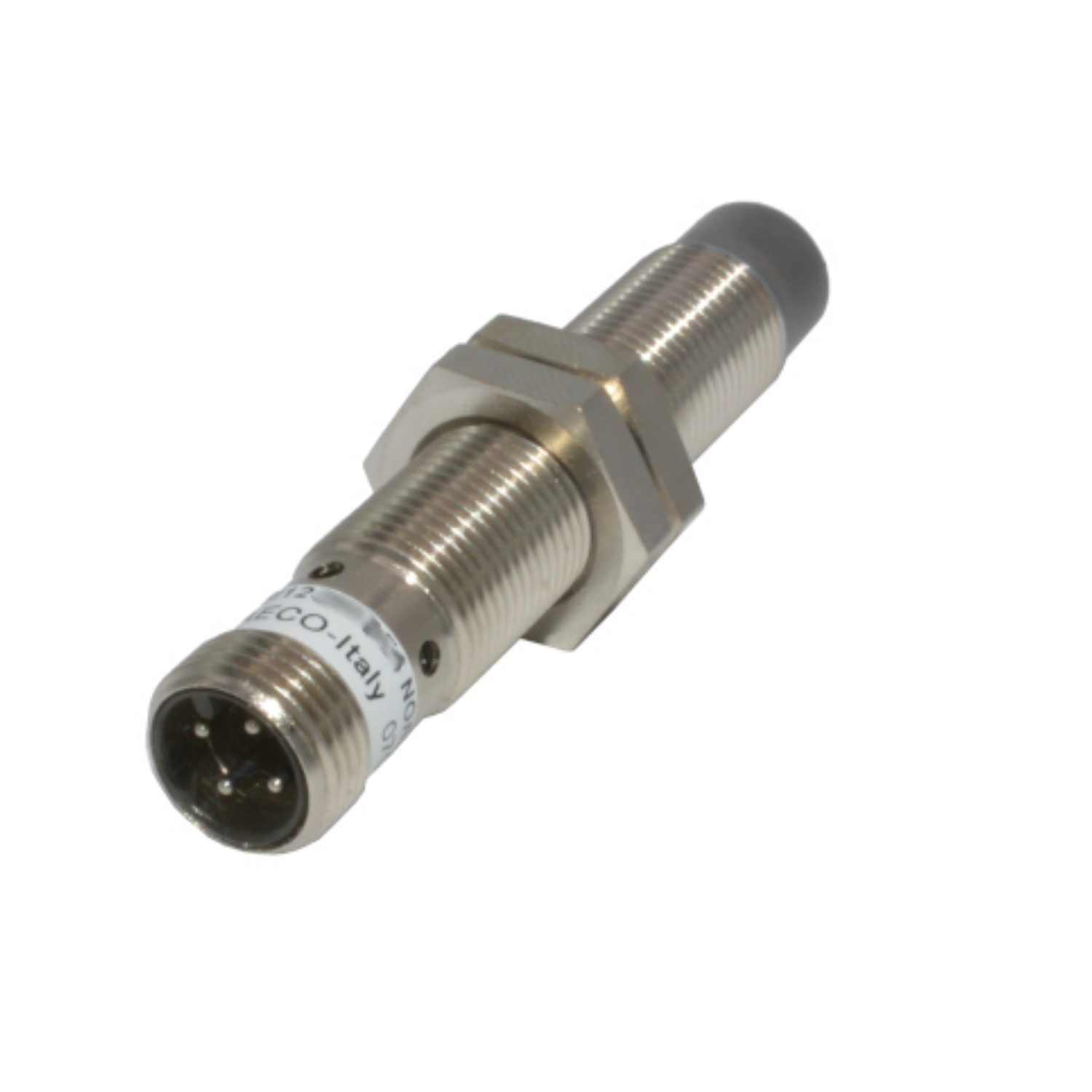 SI12-DCE8 PNP NO H - Aeco - Sensor inductivo de 12mm salida PNP NO en vcd conector M12