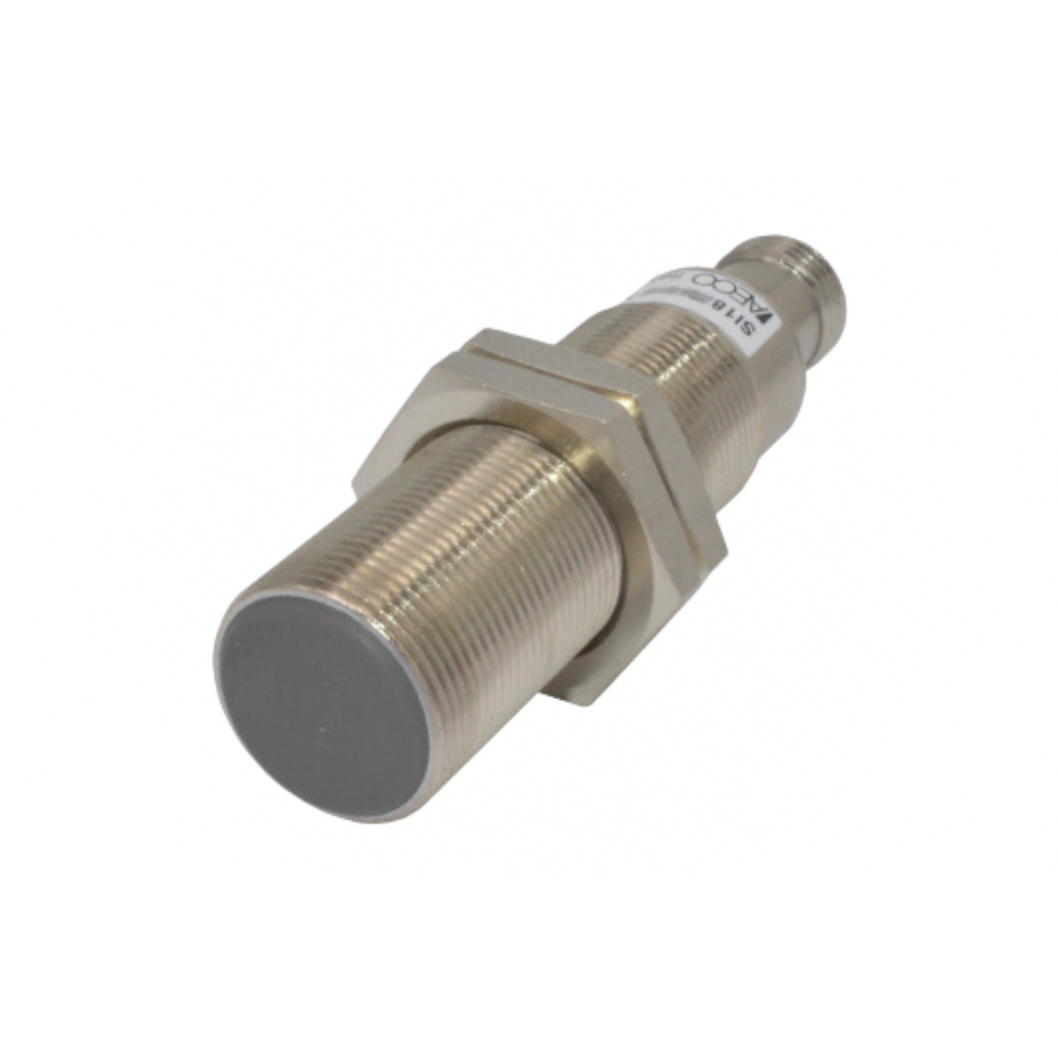 SI18-DC8 PNP NO H - Aeco - Sensor inductivo de 18mm salida PNP NO en vcd conector M12