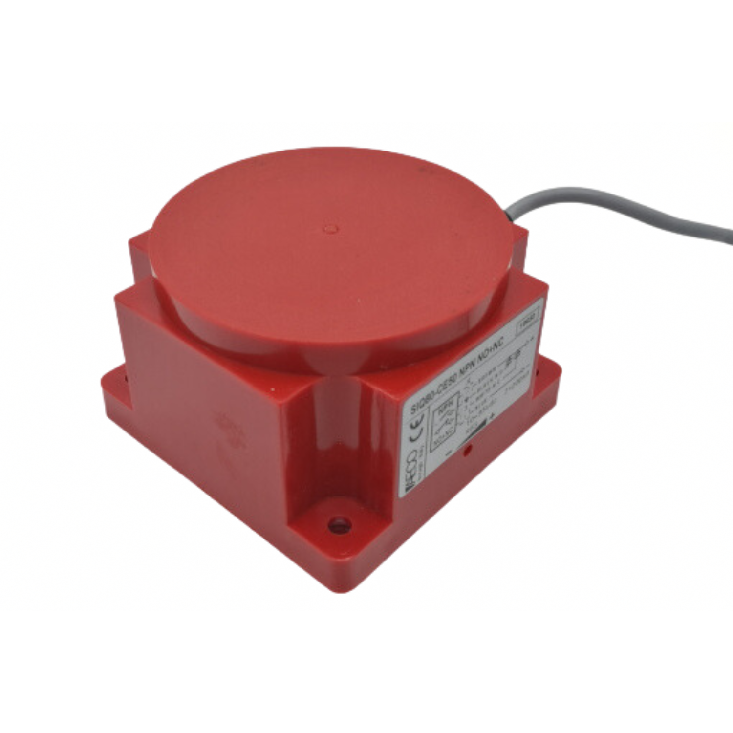 SIQ80-CE50 NPN NO+NC - Aeco - Sensor inductivo de 80mm salida NPN NO+NC en vca