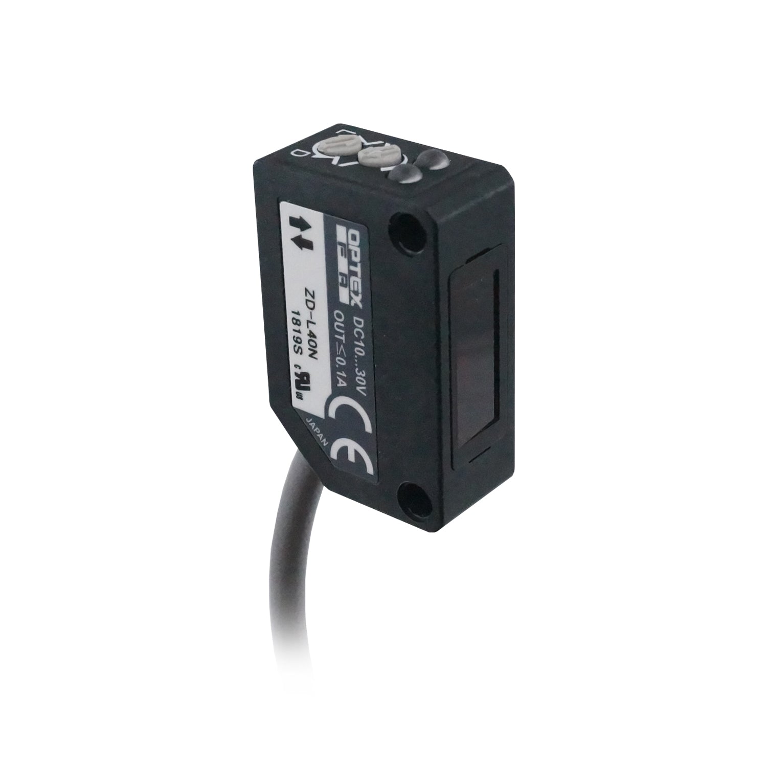 ZD-L40N Optex - Fotocelda difusa laser de 20x31x11mm salida NPN L.O D.O en vcd