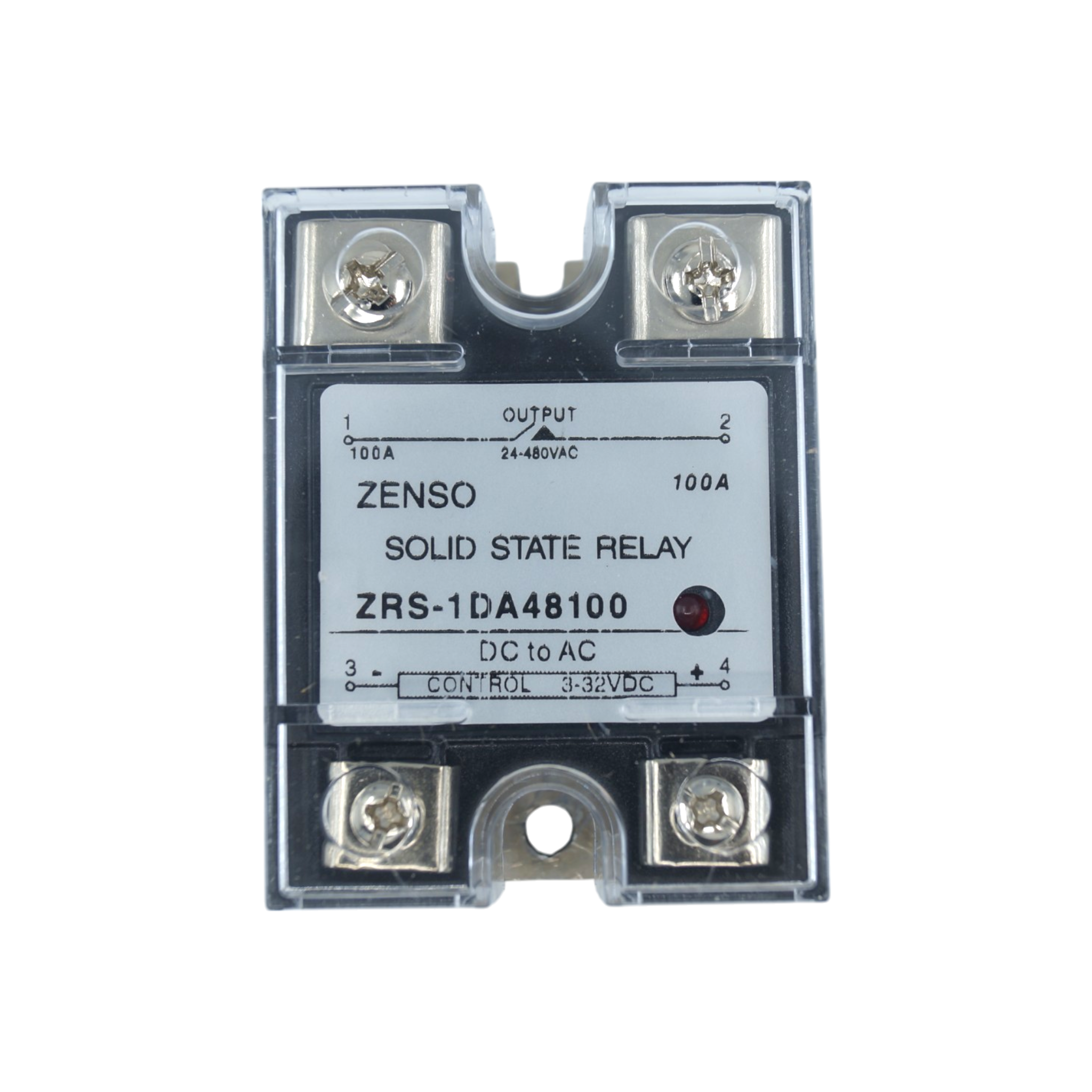 ZRS-1DA48100 - Zenso - Relevador monofásico de estado sólido