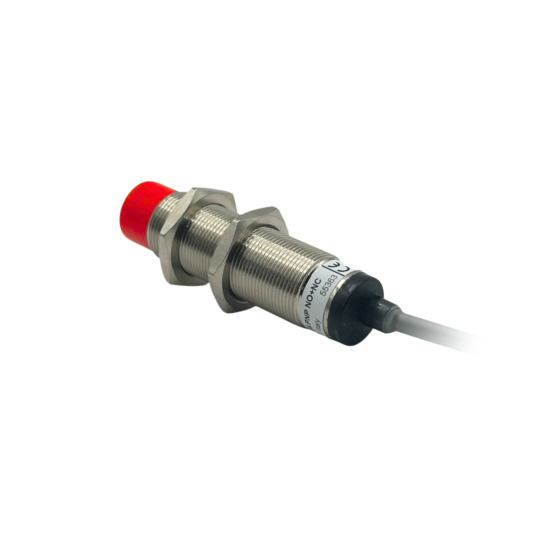 SI18-CE8 PNP NO+NC - Aeco - Sensor inductivo de 18mm salida PNP NO+NC en vcd