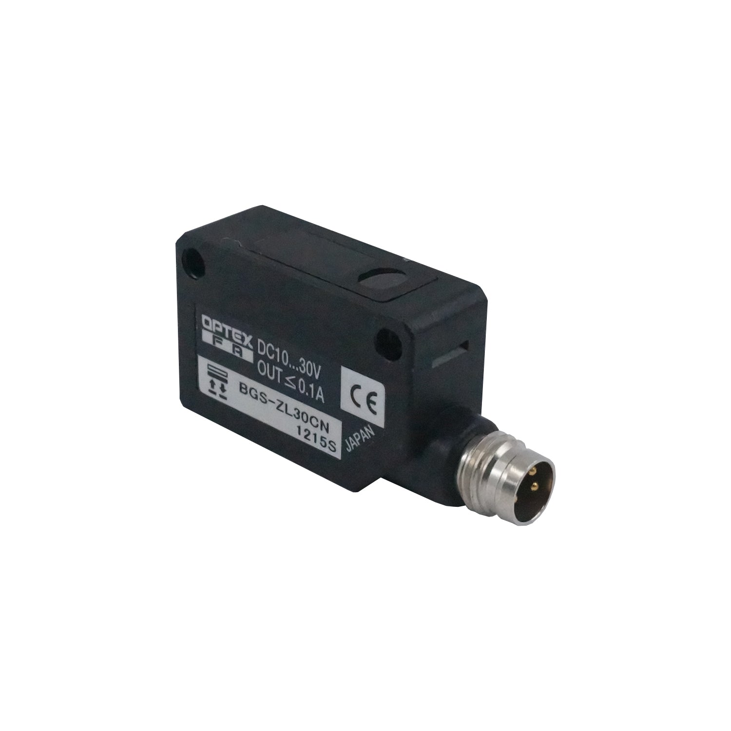 BGS-ZL30CN - Optex - Fotocelda BGS laser de 20x31x11mm salida NPN L.O D.O en vcd conector M8