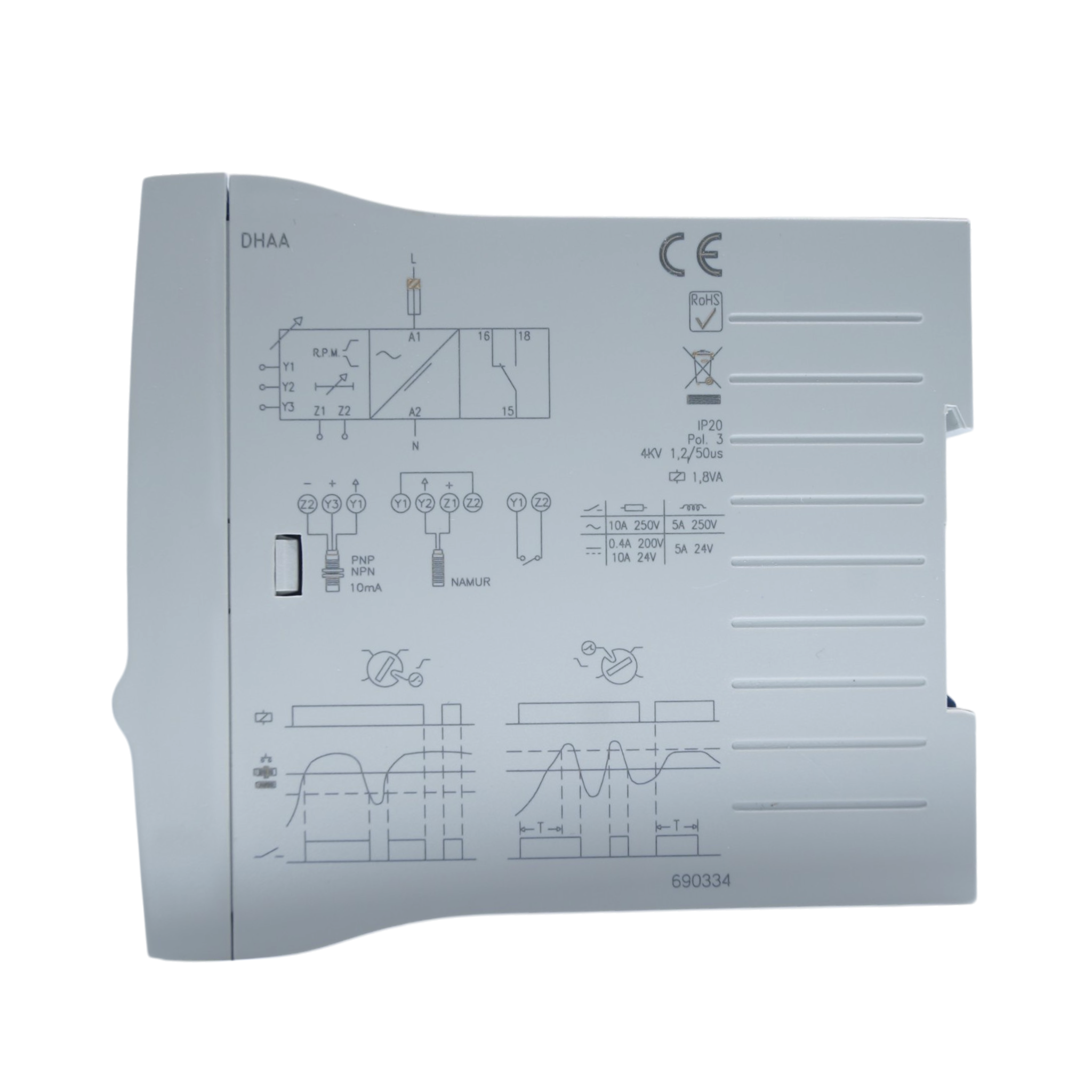 DHAA11015K - Disibeint - Rele tacometrico