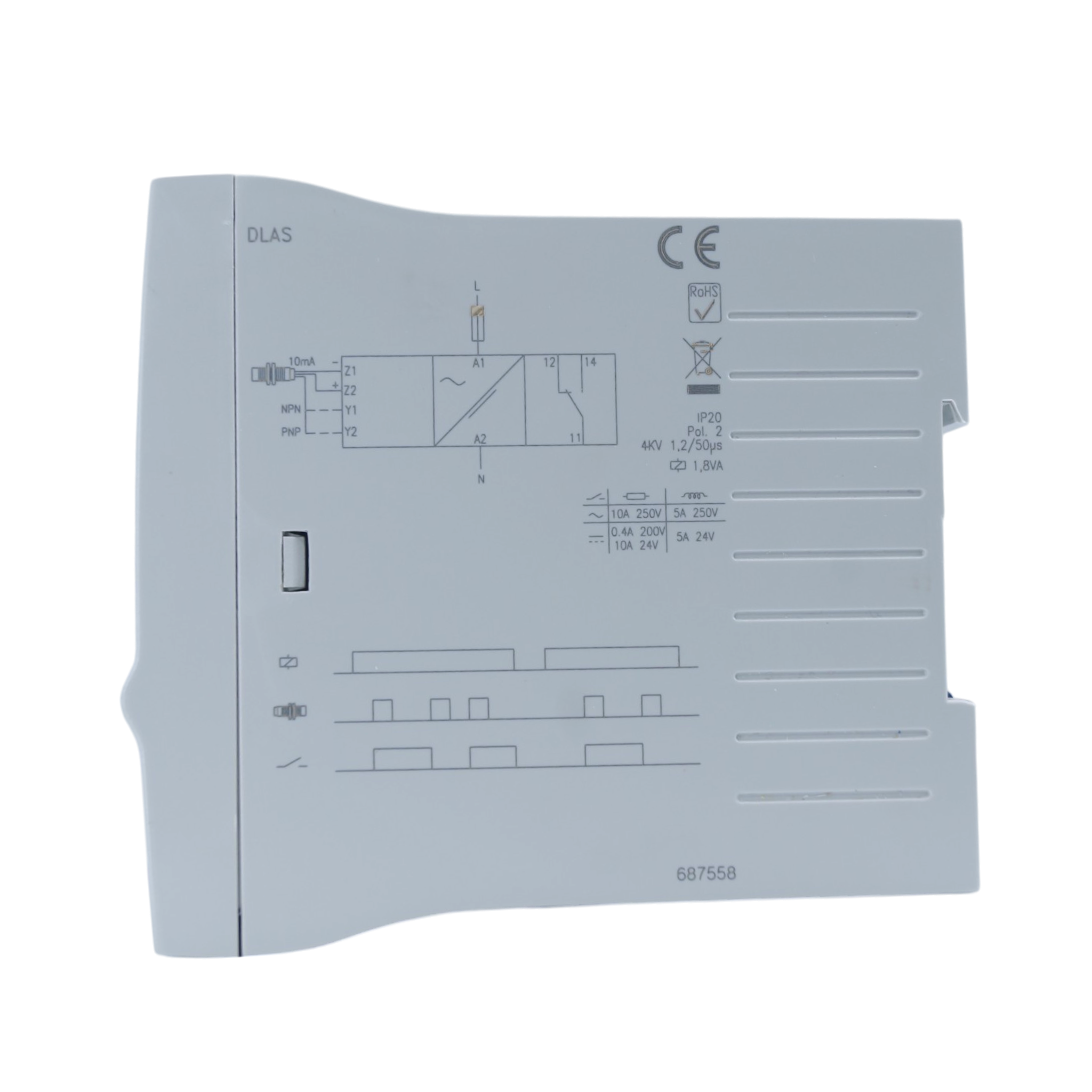 DLAS110 - Disibeint - Relevador logico flip-flop