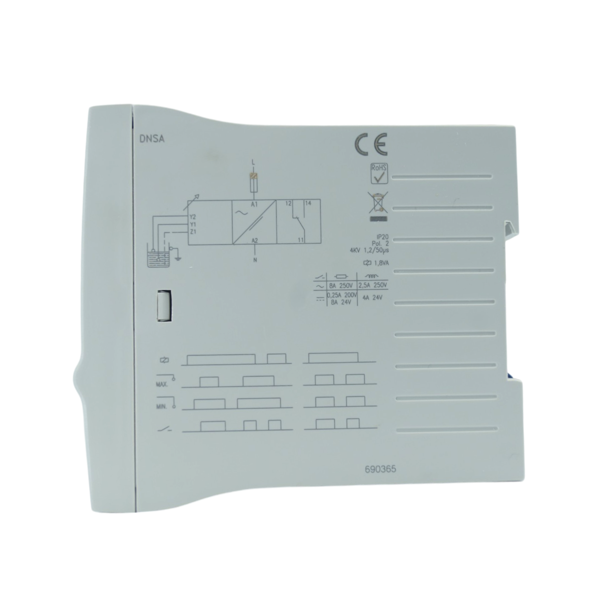 DNSA 110 100 - Disibeint - Control de nivel de aplicación general de maximo y minimo