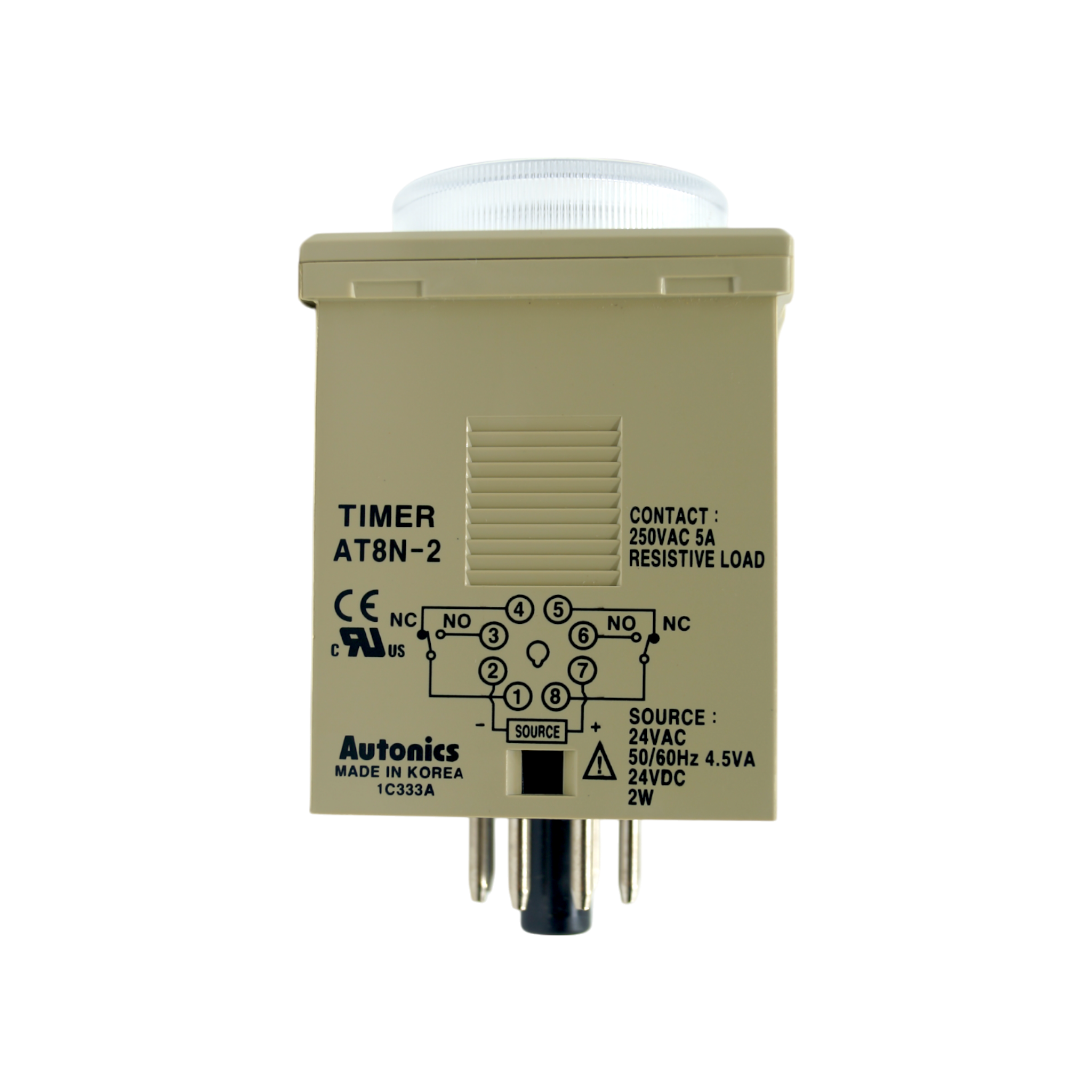 AT8N2 - Autonics - Timer analogico multifuncion