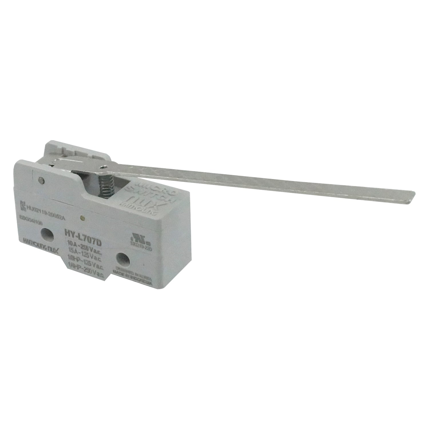 HY-L707D - Hanyoung - Micro Switch de Palanca extra larga