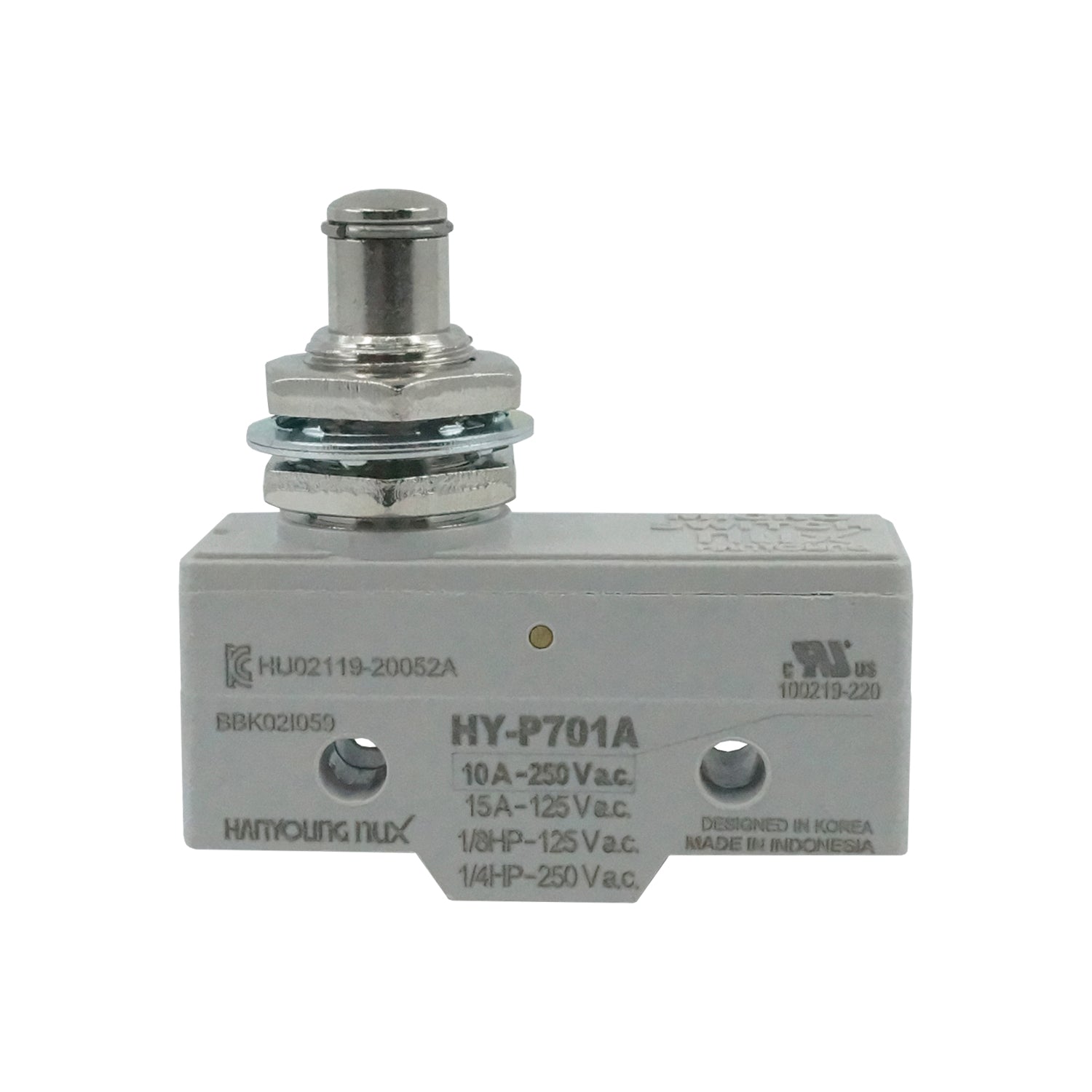 HY-P701A - Hanyoung - Micro Switch sellado de botón pulsador alto