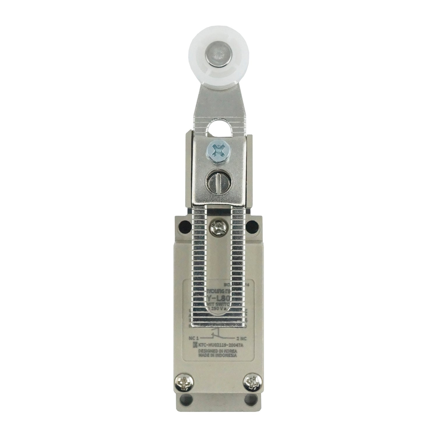HY-L804 - Hanyoung - Mini limit Switch metalico con rodillo ajustable