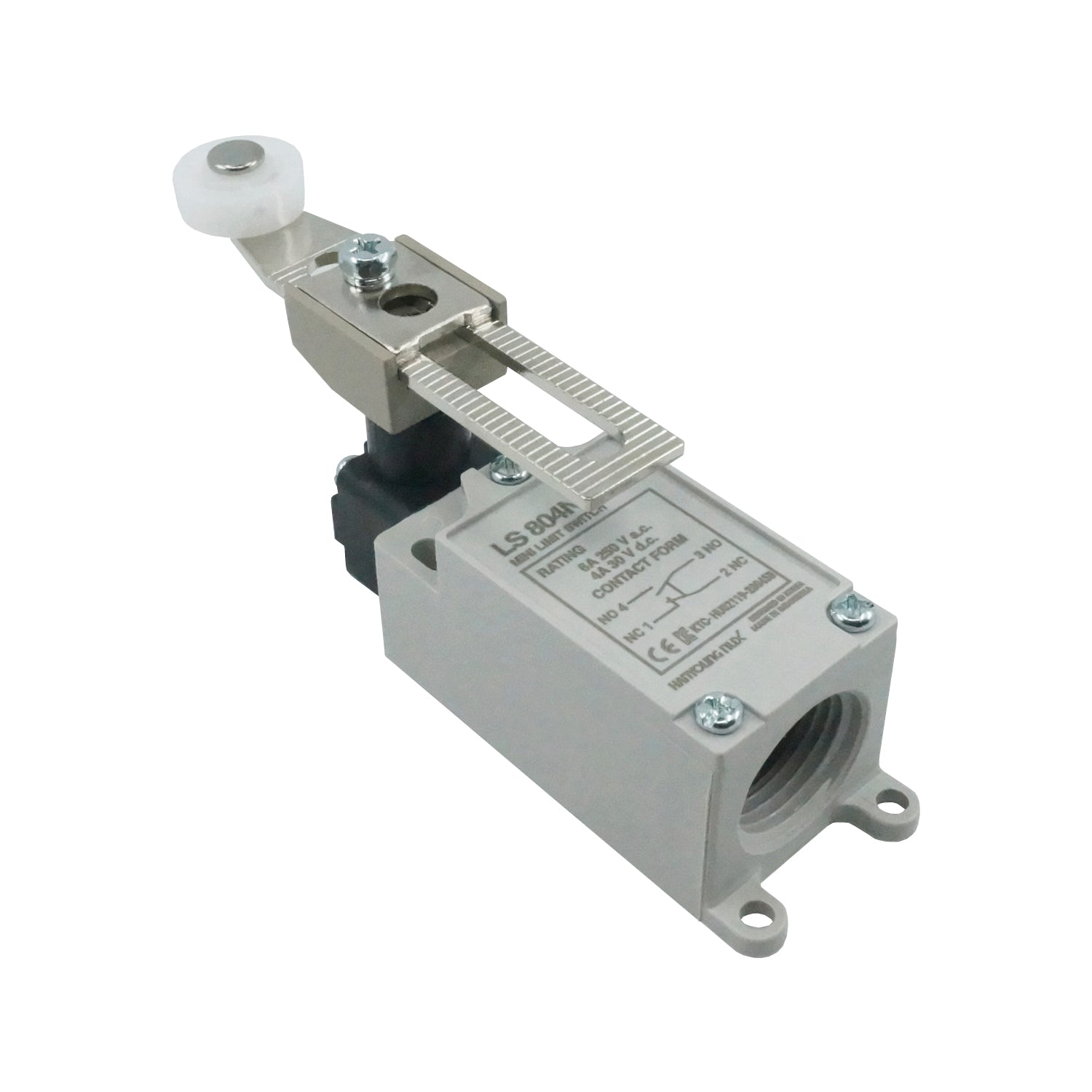 HY-LS804N - Hanyoung - Mini limit Switch plastico con rodillo ajustable