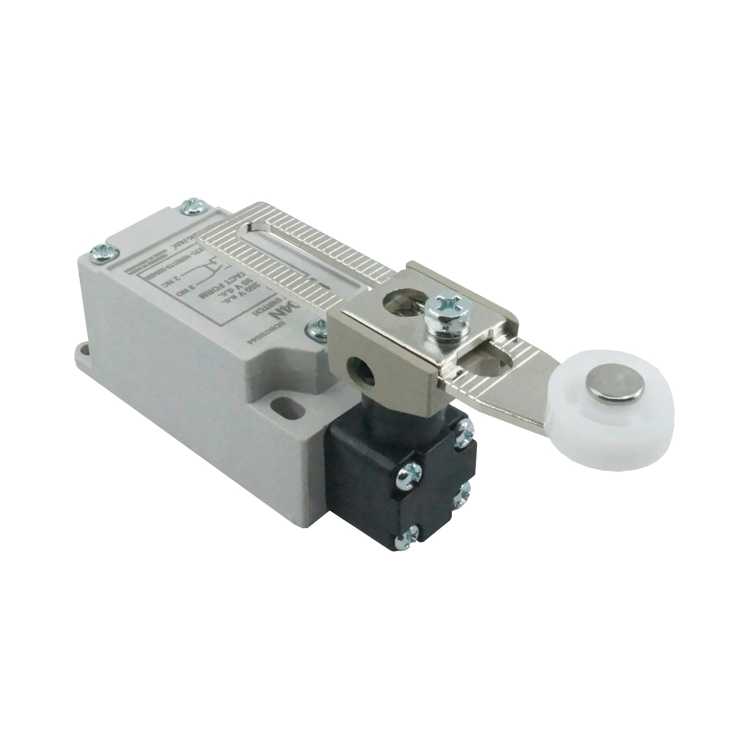 HY-LS804N - Hanyoung - Mini limit Switch plastico con rodillo ajustable