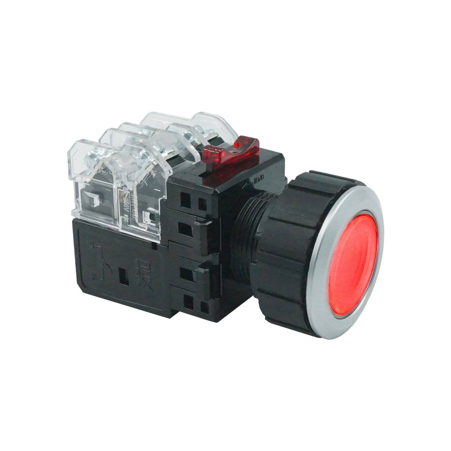 MRX-AM1D0R - Hanyoung - Botón pulsador Iluminado rojo