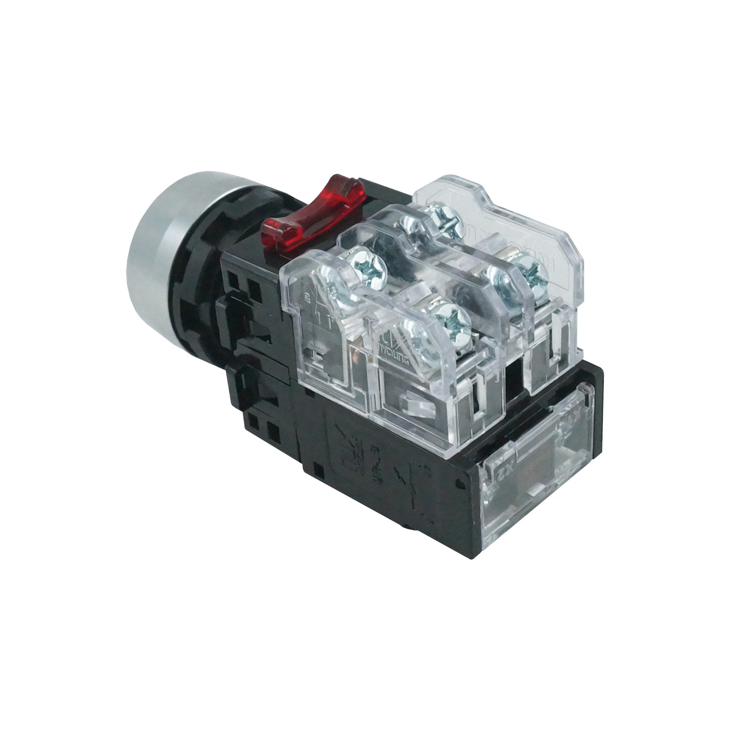 MRX-RM1D0R - Hanyoung - Botón pulsador Iluminado rojo