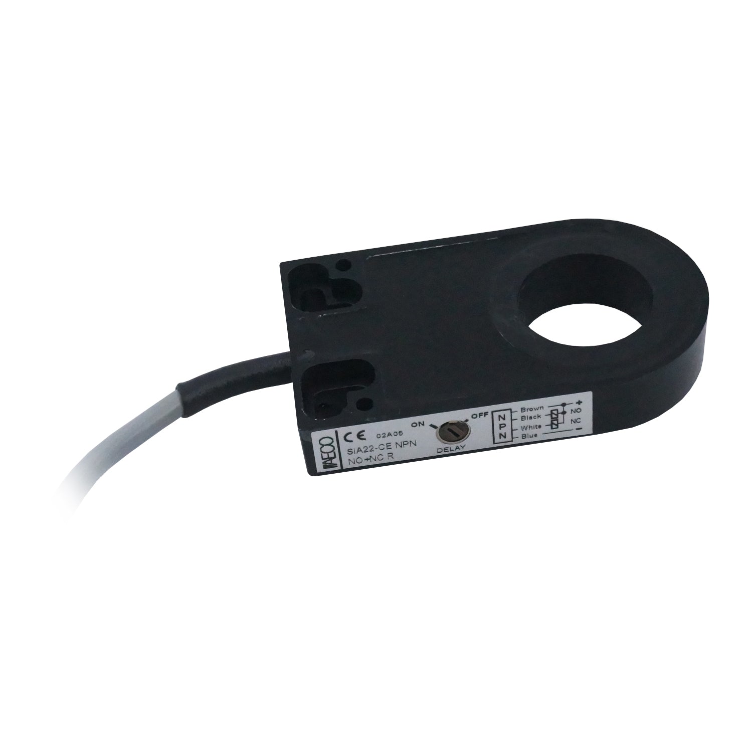 SIA22 - CE NPN NO+NC R - Aeco - Sensor inductivo de 22mm salida NPN NO+NC en vcd