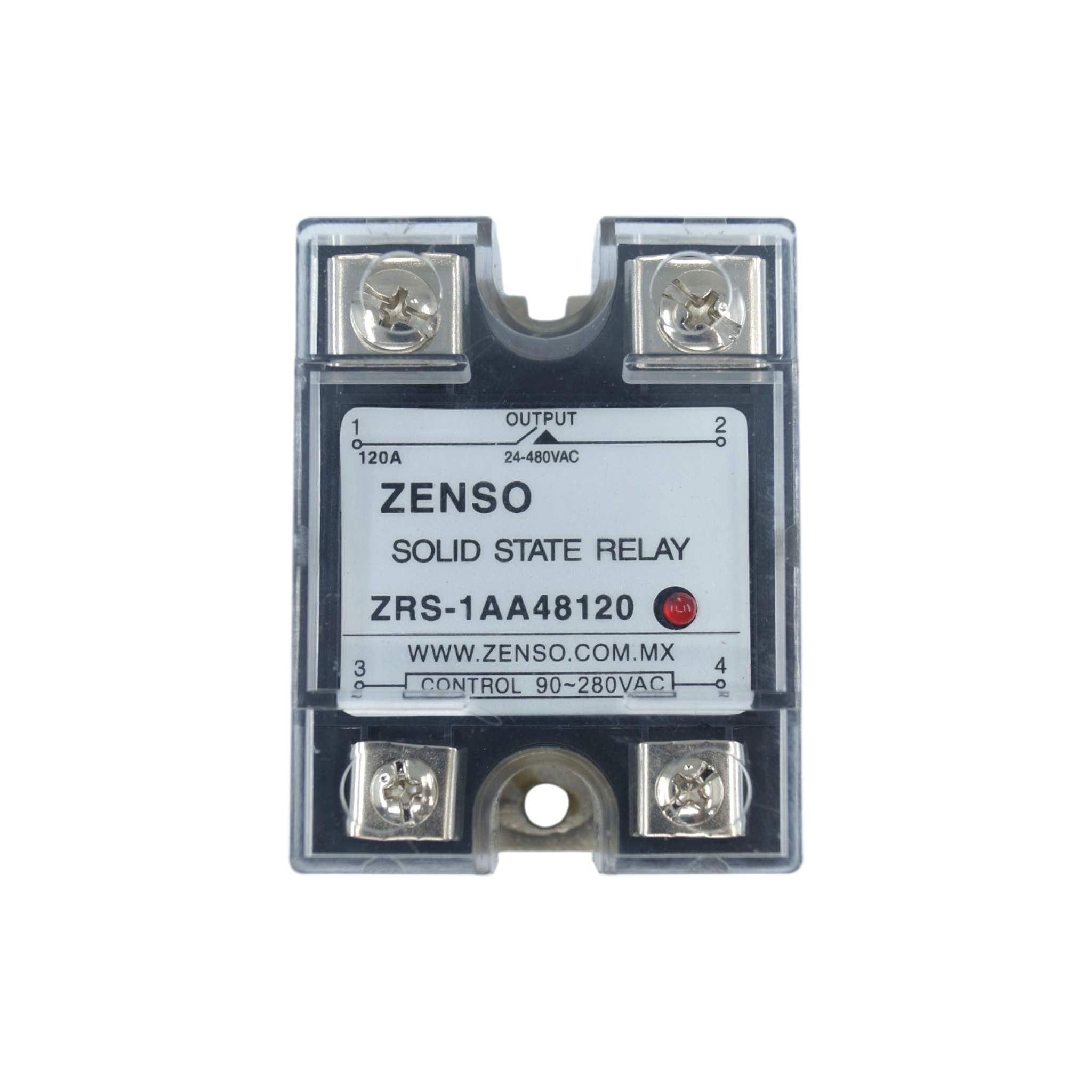 ZRS-1AA48120 - Zenso - Relevador monofásico de estado sólido