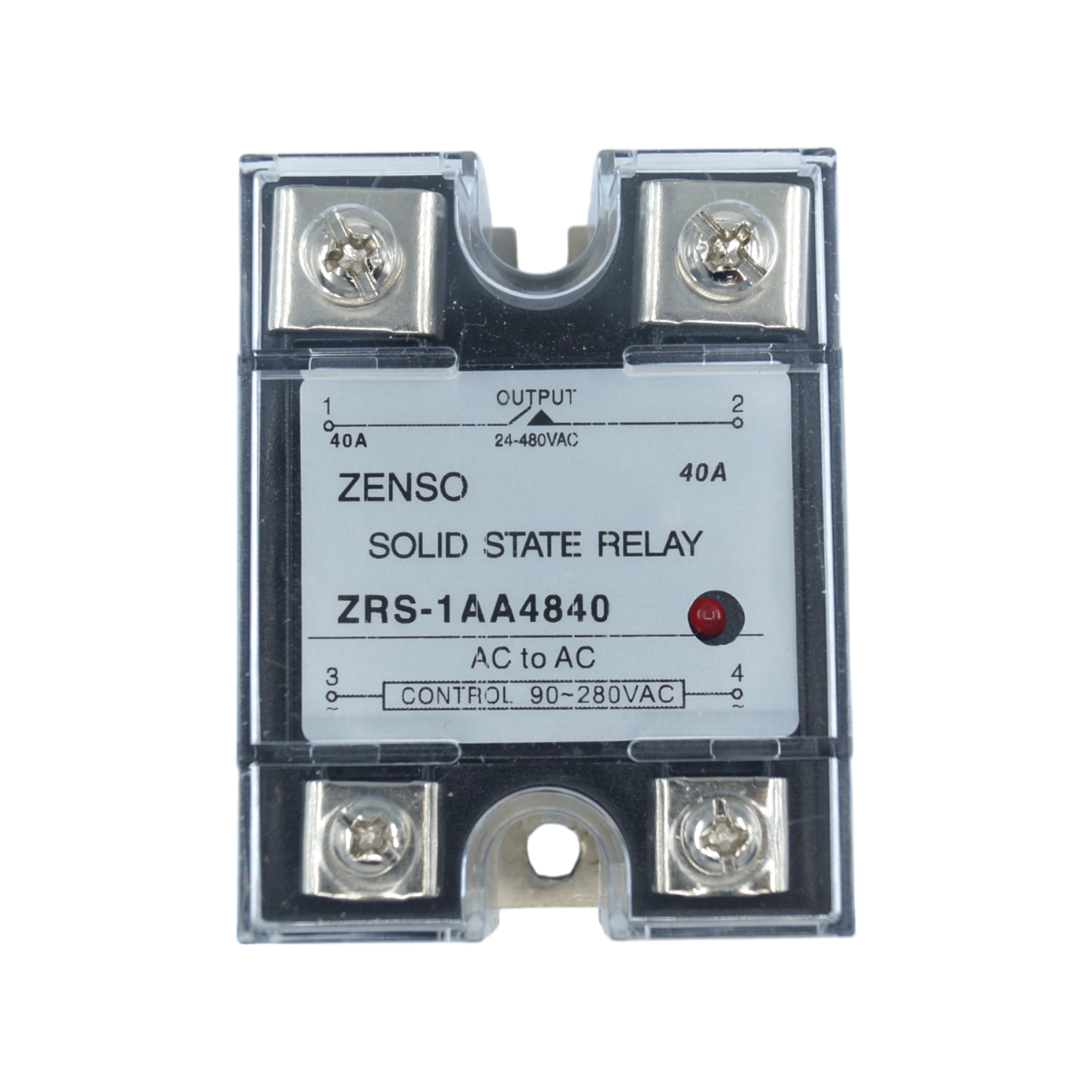 ZRS-1AA4840 - Zenso - Relevador monofásico de estado sólido