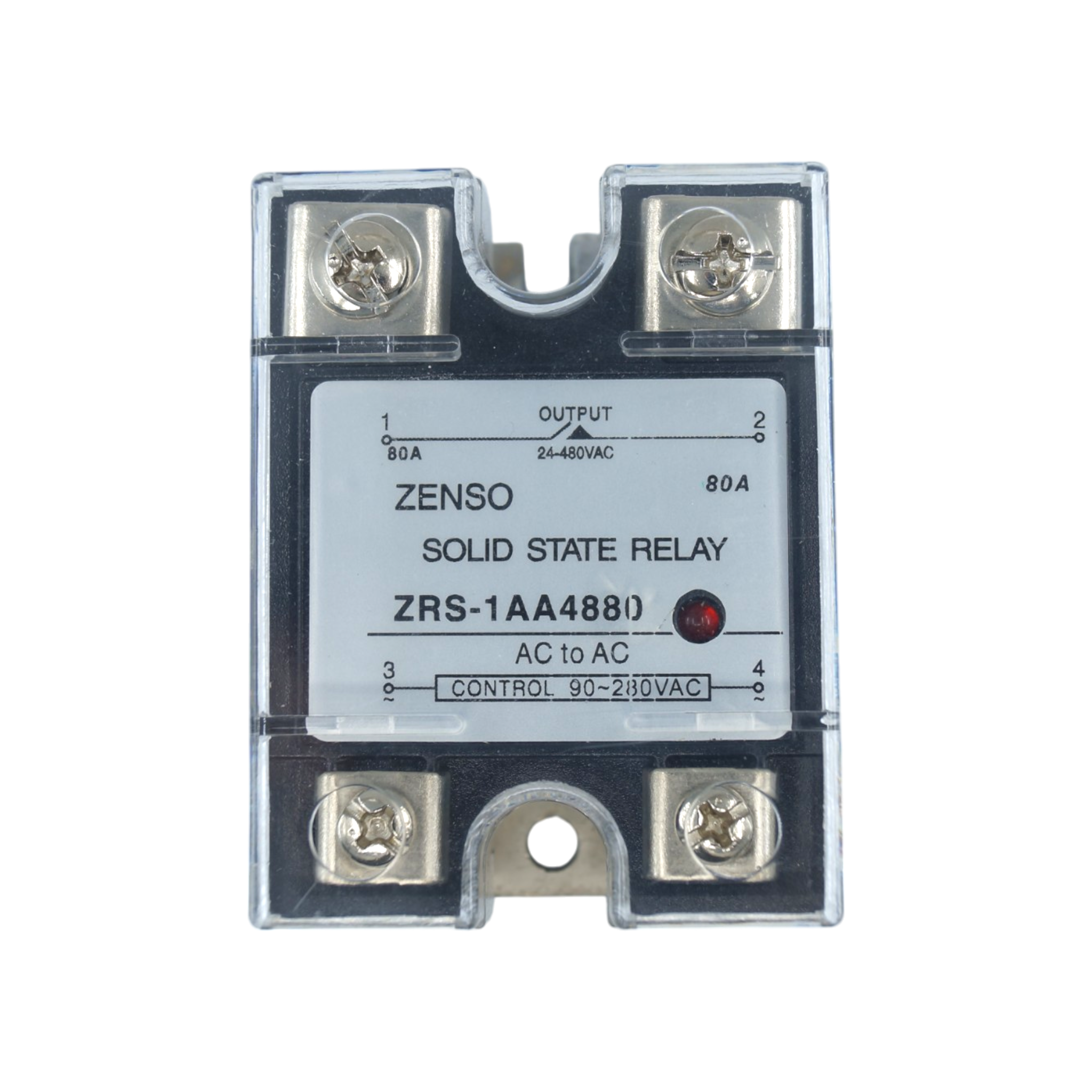 ZRS-1AA4880 - Zenso - Relevador monofásico de estado sólido