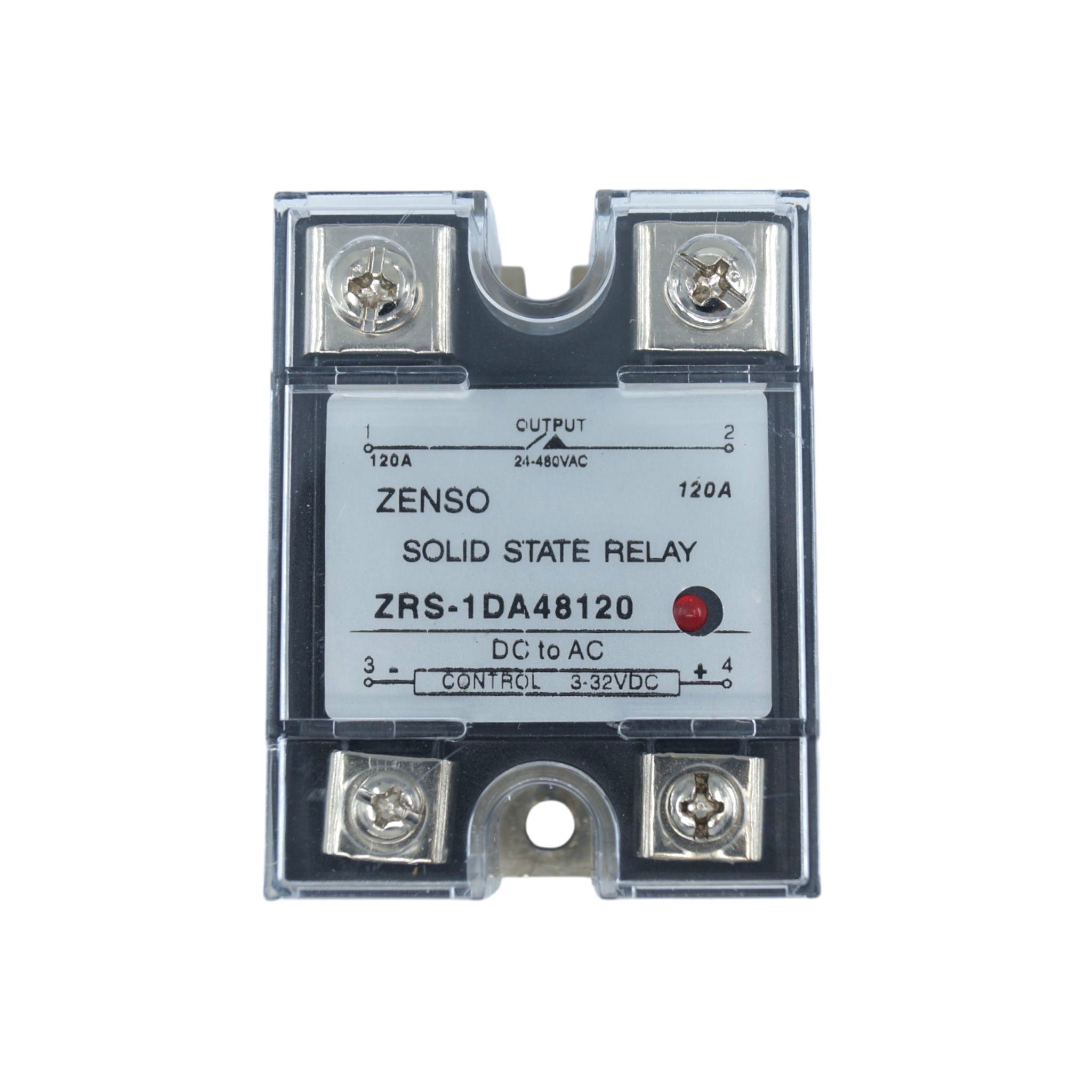 ZRS-1DA48120 - Zenso - Relevador monofásico de estado sólido