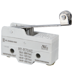 HY-R704C - Hanyoung - Micro switch de palanca larga con rodillo
